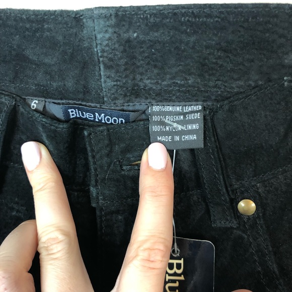 Vintage Blue Moon Genuine Leather High Waisted - Picture 4 of 7